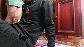 Why not seduce the plumber like this real hot housewife with tight pussy and small tits?