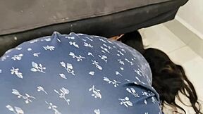 Pov your latina neighbor gets stuck so you can FUCK her tight pussy in homemade dorm.