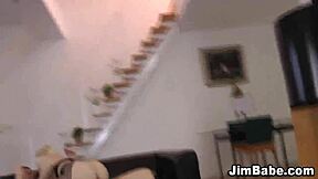 i love watching these stockings skanks swap cum after hardcore blowjob action