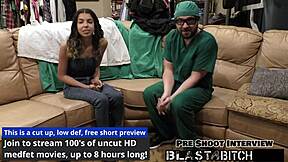 aria nicole gets creampied while getting ultrasound pov version with close up moaning and petite spreading