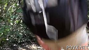 Petite Teen Handles Hardcore Blowjob And Fucking In Sexy Pov Action