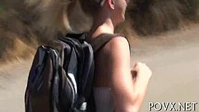 Petite Teen Handles Hardcore Blowjob And Fucking In Sexy Pov Action