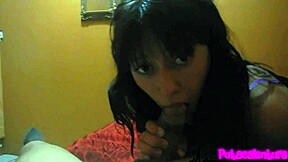 I Feel So Aroused As Young Slut Lets Me Cum In Her Mouth In Bedroom.