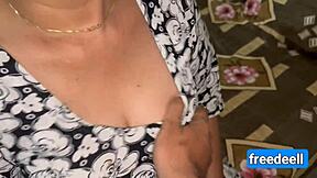 indian big boobs stepmom vlog with stepson