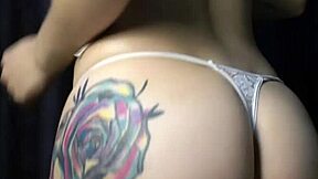 Colombian Model Masturbates With Dildo In Front Of Cameras Showing Big Pussy Lips And Natural Tits