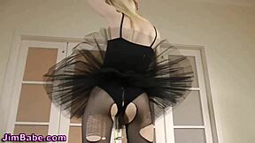 hey, what's with this british teen in stockings getting spunked after hardcore blowjob?