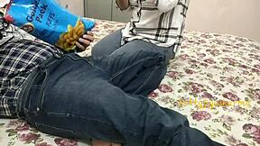 check out this young slutty step sister sucking cock in front of her friends