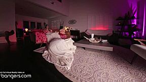 Skinny Stepsister Rides Your Huge Cock After You Licked Her Juicy Pussy in VR Bangers!