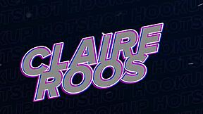 Teen slut Claire Roos, you taking Bryan Gozzling's big dick up your ass with deepthroat and rough face fucking?