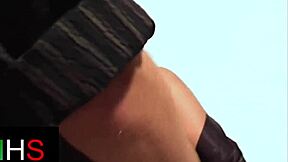 Beautiful brunette in leotard feels so good getting fucked hard in her ass with passion