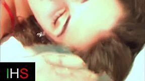 Beautiful brunette in leotard feels so good getting fucked hard in her ass with passion