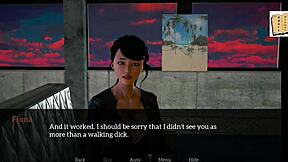 Brunette and redhead in erotic game with big tits and small tits in homemade my new family 40