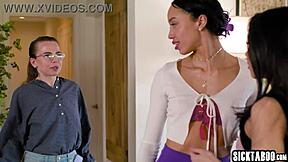 hey, why did petite asian teen kimmy kimm love ass licking from horny lesbian alexis tae so much?