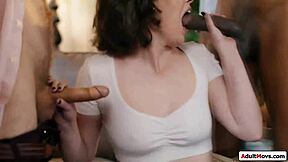 Who Knew This Petite Slut Would Beg For Anal And Double Penetration Gangbang At The Party?