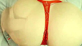 Deep hard anal sex with big round butt girl taking monster cock roughly