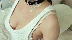 Asian Amateur Girl Cums And Squirts Wildly In Stockings Solo