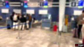 Public dick flashing in airplane, you brought me to cumshot fast.