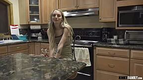 Stepdaughter Lily Larimar Blowjob Deepthroat Gagging Choking Sex With Stepdad