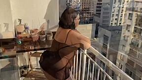 I Feel So Horny As Gordinha Safada Calls Me To Fix Her Problem With Big Black Cock Slapping!
