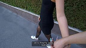 Czech Kinky Wife Chloe Heart in Body Stockings Enjoys Watching Husband Cuckold with Brunette Teen and Monster Cock