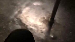 Big Ass Girl on Train Feels Intense Groping in College Voyeur Scene