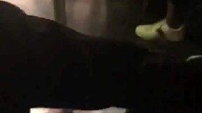 Big Ass Girl on Train Feels Intense Groping in College Voyeur Scene