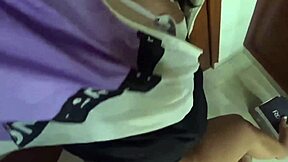 let's play a horny game with my 18 year old sister-in-law and end up with my cock wrecking her tight wet pussy