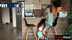 will wife cheat on husband with cum in mouth right under his nose?