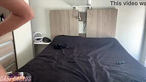 Homemade sex with dildo in ass made me masturbate and cum so hard!