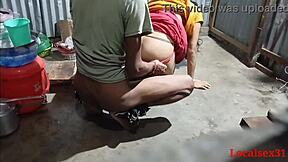 Local Indian girlfriend gets intense anal and blowjob action during house cleaning time, official video by localsex31 😈