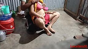 Local Indian girlfriend gets intense anal and blowjob action during house cleaning time, official video by localsex31 😈