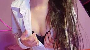 latina teen waifus juice rewards professor with hot anal using buttplug in bath