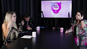 Hey Marina Karam, As Psicóloga, Join Bruna Carlos In Bora Cast! Complete Sheer Red Swingers Group Fun?