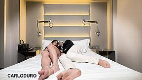 Luiza marcato gets amazing gapes after anal sex footjob creampie with carlo duro