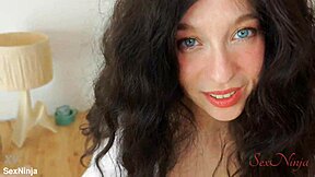 sales woman wants to sell me a tantaly sex doll so she shows me how to fuck it doggystyle with creampie