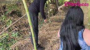 I Feel So Passionate As Stepmom Cougar Gets Fucked By Young 18+ Man Outdoors In Creampie Roleplay