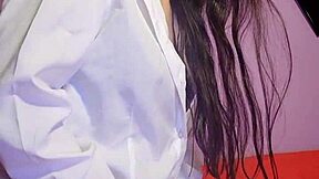 latina teen waifus juice rewards professor with hot anal using buttplug in bath