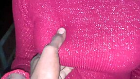 Hot Girlfriend with Big Boobs Fucked Hardcore in Jungle on Valentine Special Day. Young Girl Enjoys Rough Outdoor Sex.