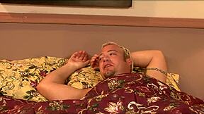 Angelina Valentine keeps red fishnet stockings on during intense fucking session