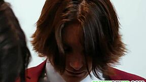 scientist stepdad bangs teen stepdaughters in threesome hardcore taboo sex with old and young action