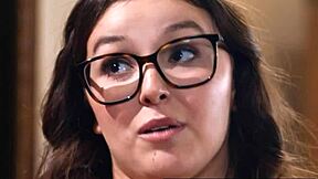 Personal I must give upset stepmom Reagan Foxx good sex with glasses nerd teen scissoring after failing test