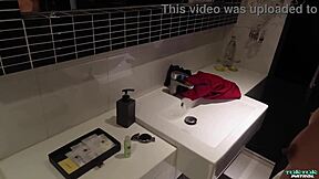 Tuktukpatrol features a tiny 18+ Asian girl who bathes in the shower. She then bends over for hardcore doggystyle blowjob with monster cock.