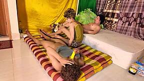 Two Sexy Girlfriends Share A Dick In FFM 3some Quickie