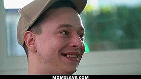 Horny step family engages in group activities while playing foosball in momslave scenario