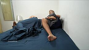 I Agreed To Share A Bed With My Stepson And Something Unexpected Happened In Anal Creampie