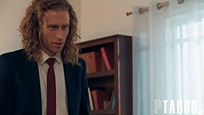 Cheating Michael Vegas shares busty Arab milf Karla in cum-soaked threesome with big tits blowjob and hardcore pov action.