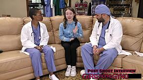 Intriguing Rectal Exam Formality Turns Intense For Serena Morgan