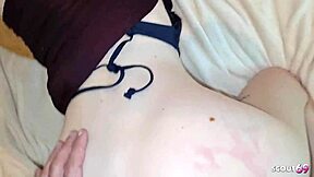 Two short hair german girls lia louise and christy ley get real amateur ffm pov 3some fuck by stranger guy