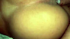 Latina wife in lingerie gets creampie from husband's friend after Halloween party while cuckold husband watches domination