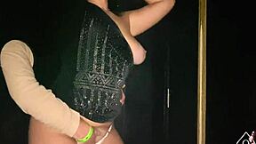 Bold Wife Engages In Glory Hole Action With Stranger As Cuckold Husband Watches Intensely